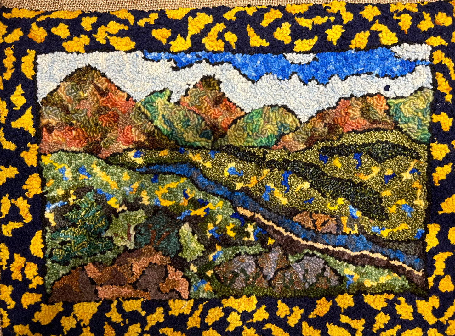 Four Seasons 24 x 60 framed