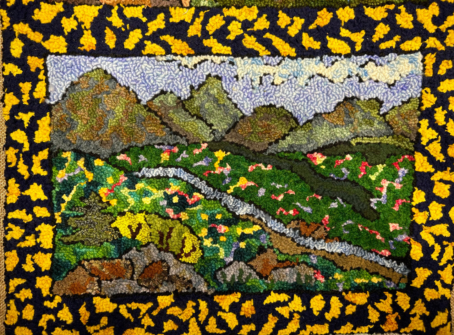 Four Seasons 24 x 60 framed