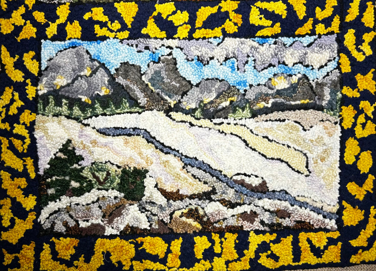 Four Seasons 24 x 60 framed