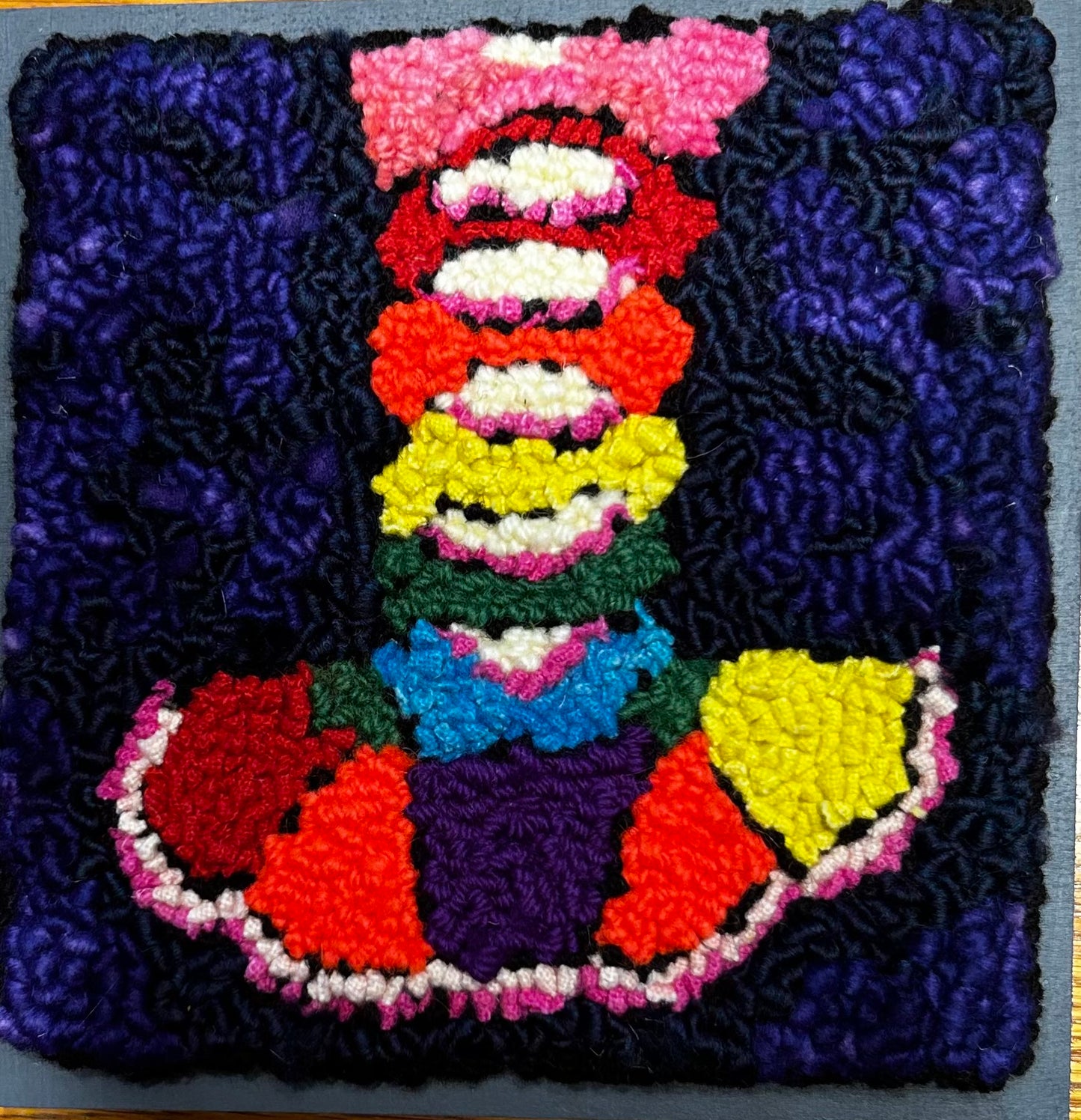 Lobster Tail Pride - 6" x 6 framed