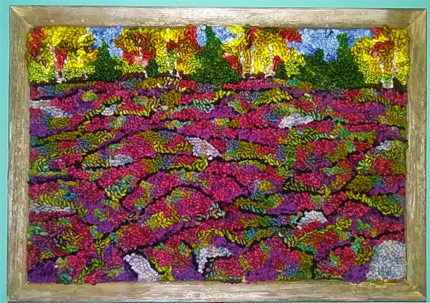 Blue Hills of Cumberland - 17.25" x 11.75"