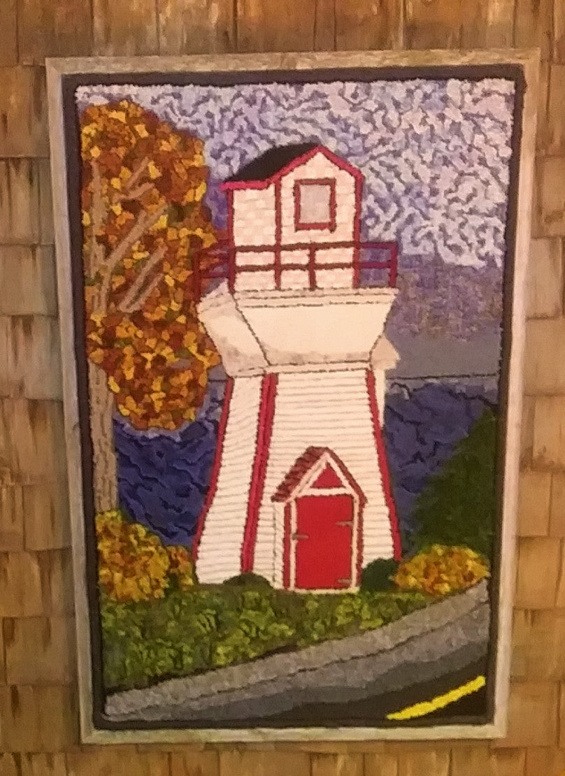 Wallace Lighthouse 29"x45"- (Canadian shipping only)