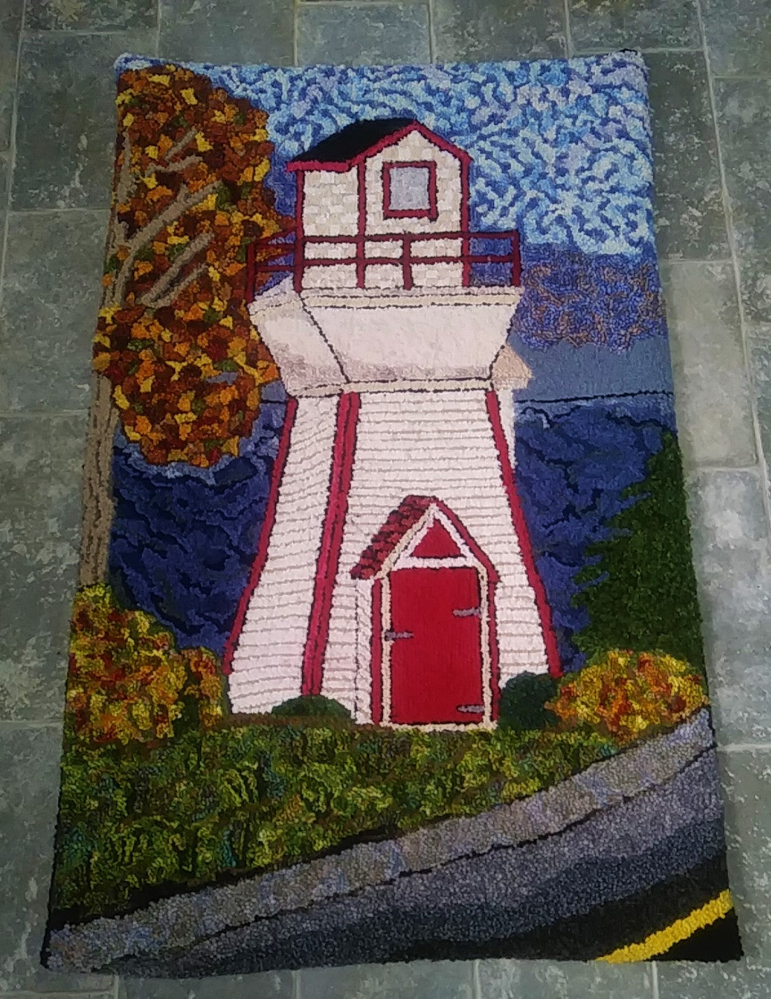 Wallace Lighthouse 29"x45"- (Canadian shipping only)