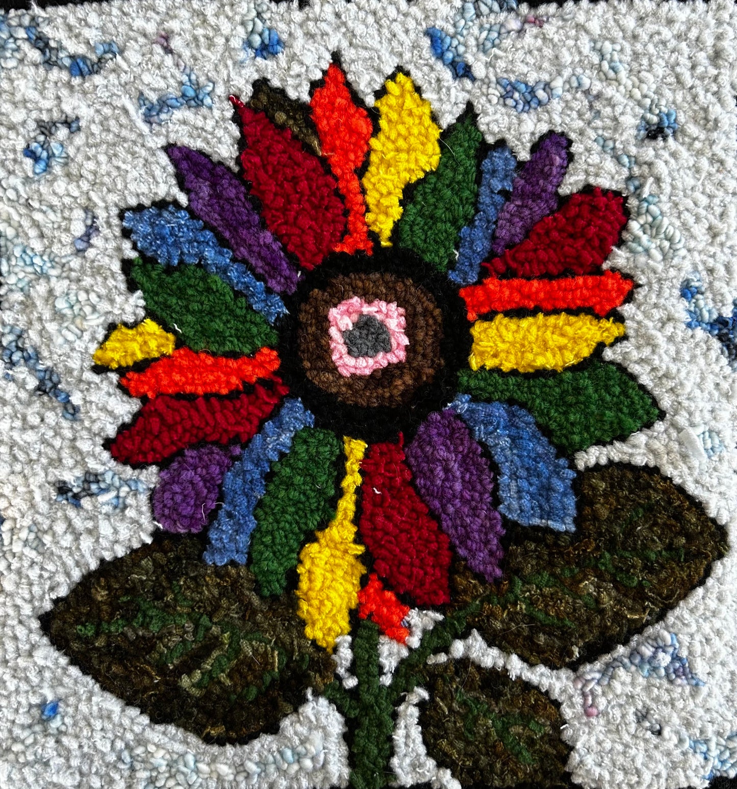 Pride  Bloom (approx. 14" x 14" includ. frame)