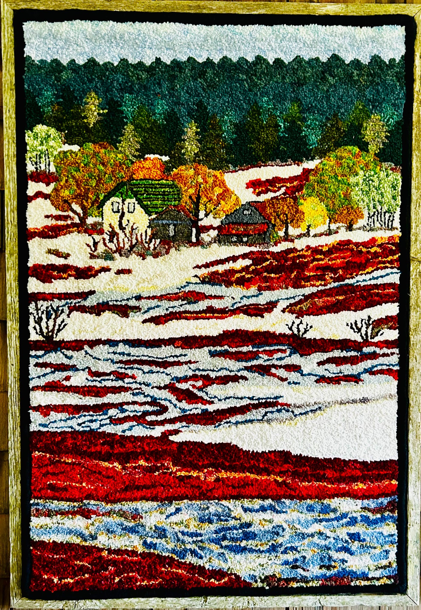 Blueberry Plains 2024 (33 x 48 framed)