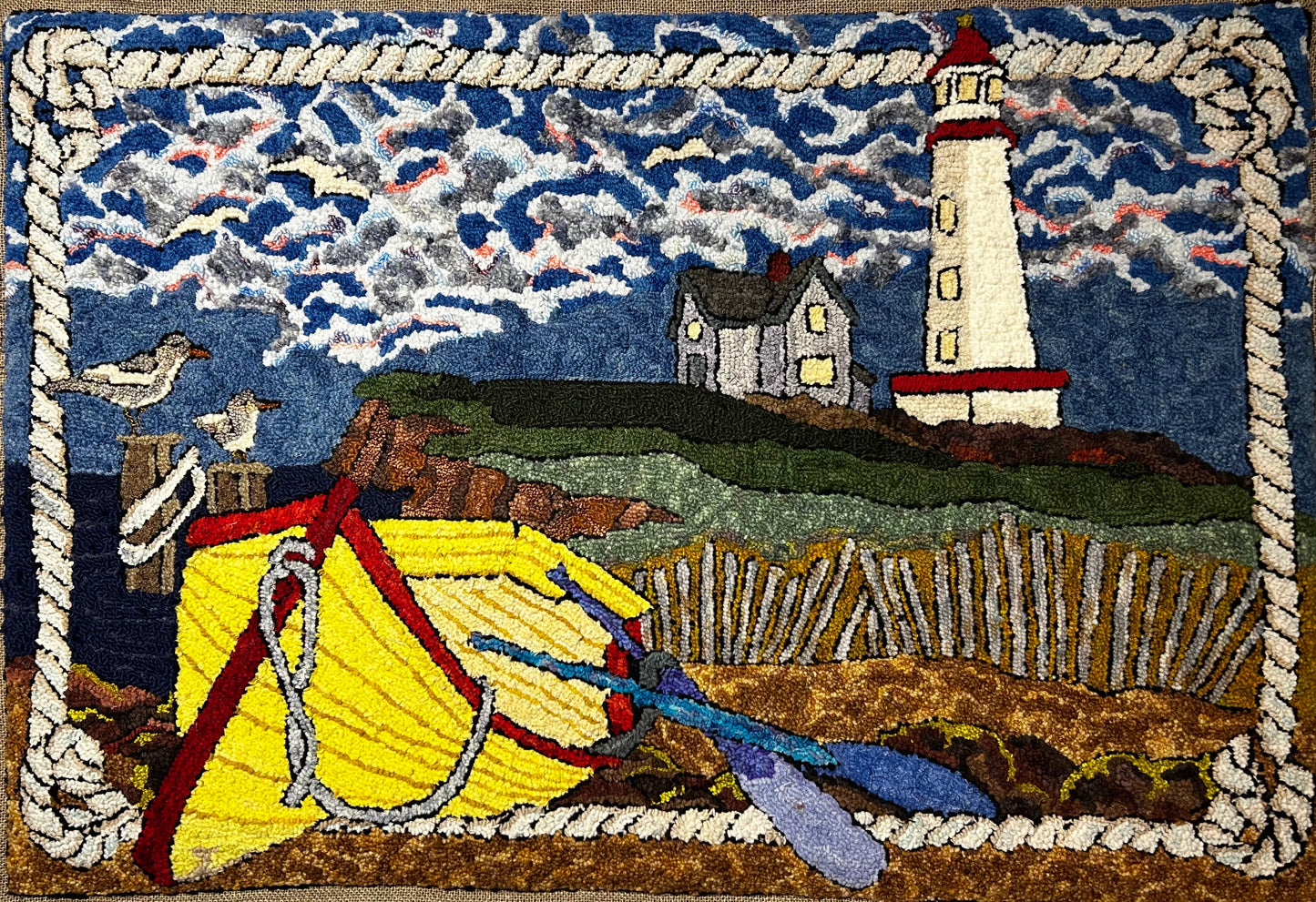 Beached - framed 28 x 38 (approx)