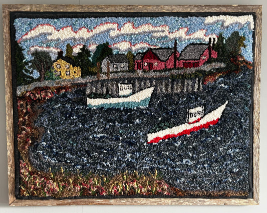 Pugwash Harbour - physical pattern available from www.allaboutewewoolshop.com