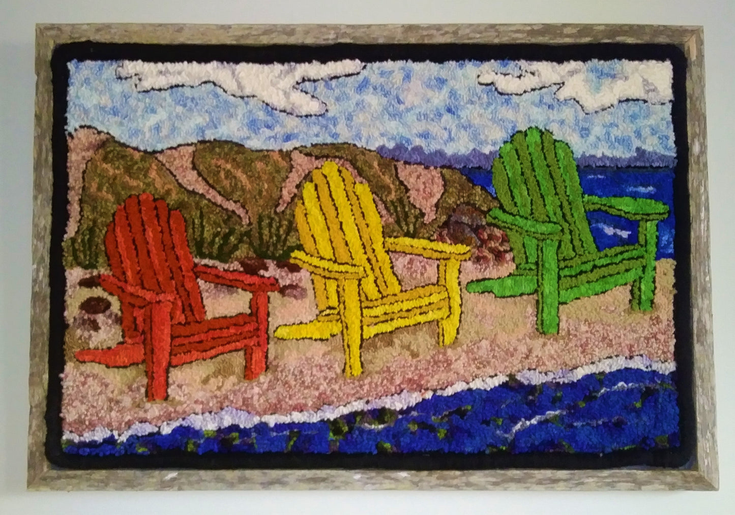 Three at Rest - 32 3/4" x 22 1/2"