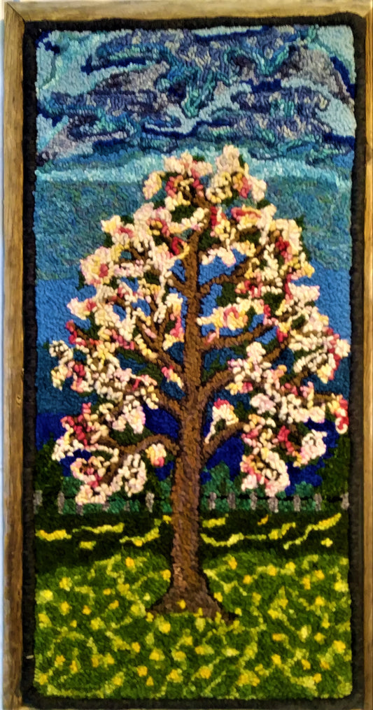 Apple Blossoms 16.5" x 33"