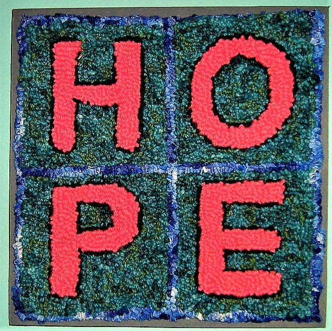 HOPE - 11.25" x 11.25"