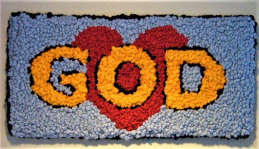 God Love - 9.75" x 4.75"