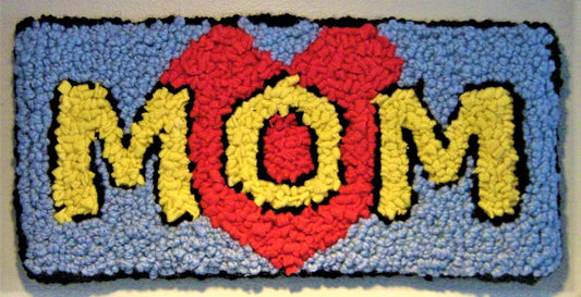 Mom Love - 9.75" x 4.75"