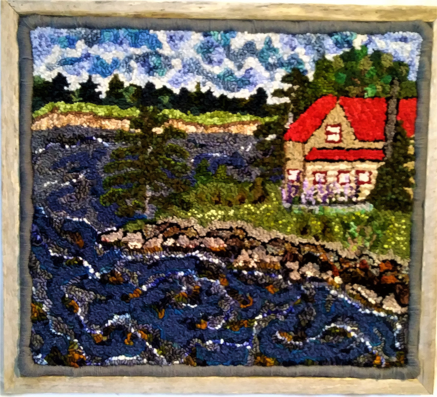 Somewhere in Wallace Bay, NS - 23" x 20"