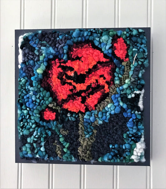 Poppy -6.5" x 6.5"